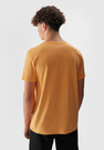 Koszulka Męska 4F Sportowy T-shirt Pomarańczowy Regular TTSHM1154