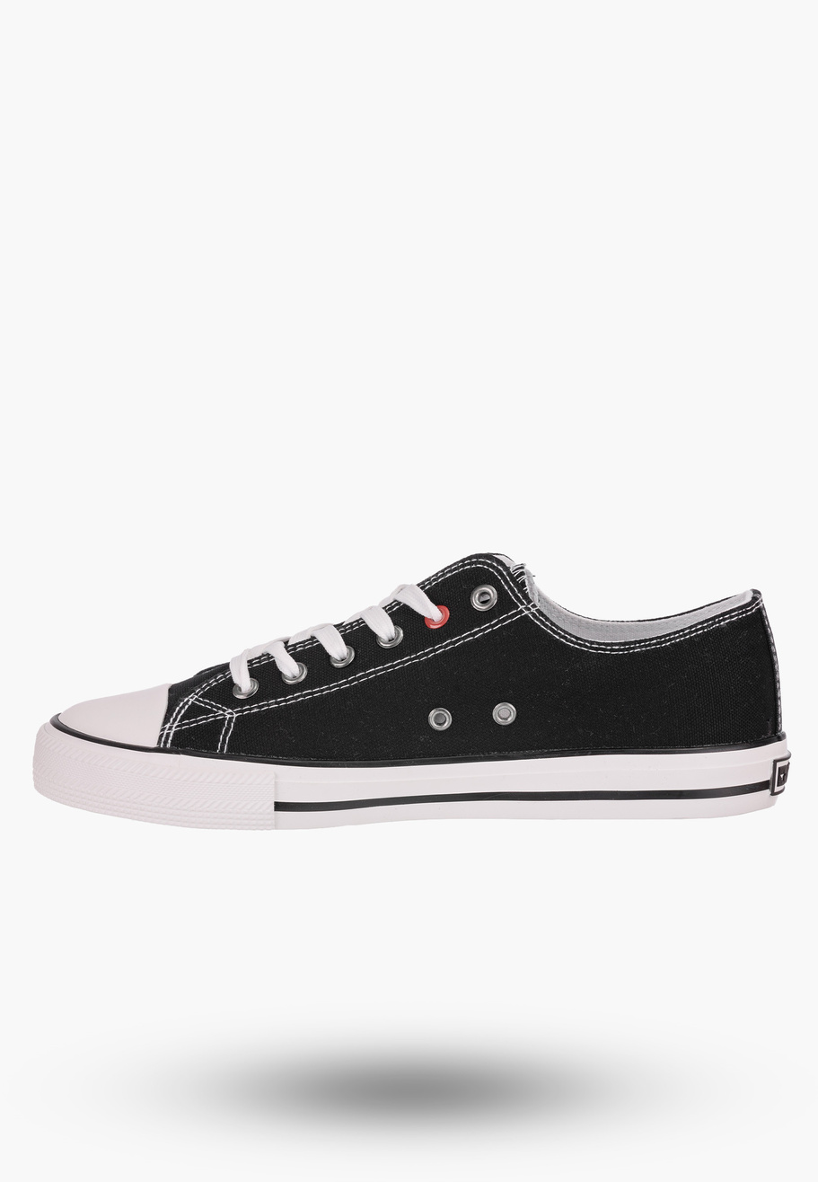 Trampki Big Star Czarne Buty Męskie NN174300