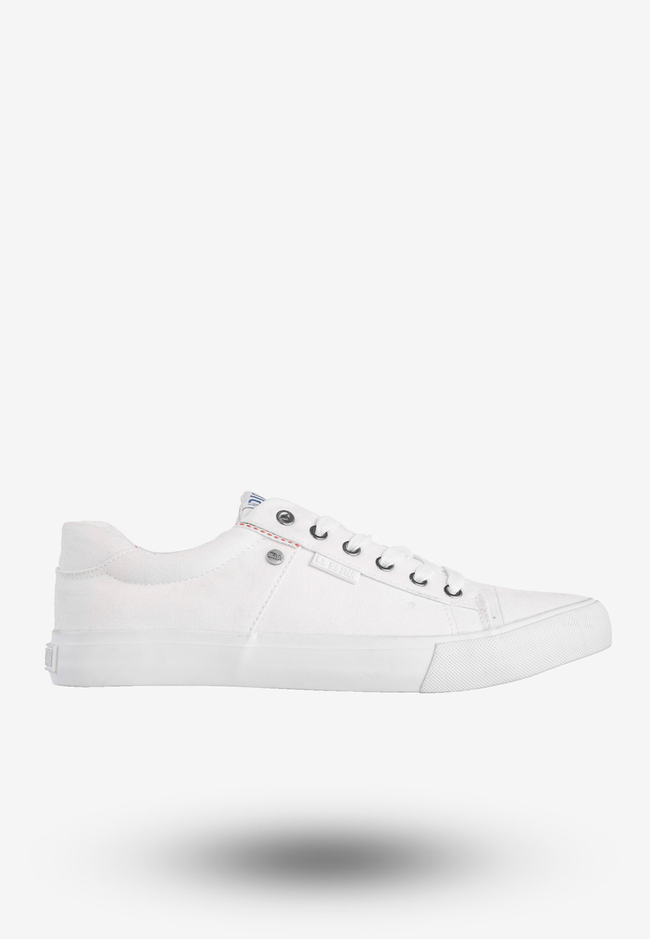 Tenisówki Męskie BIG STAR Buty Sportowe Trampki Klasyczne Białe AA174097A
