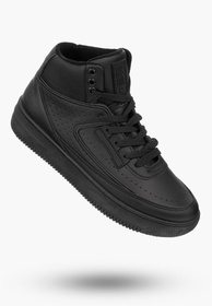 Buty Męskie BIG STAR Sneakersy Czarne Eko Skóra OO174555