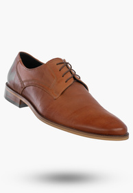 Półbuty Wizytowe Męskie Skórzane Buty Eleganckie Klasyczne Brązowe AGDA