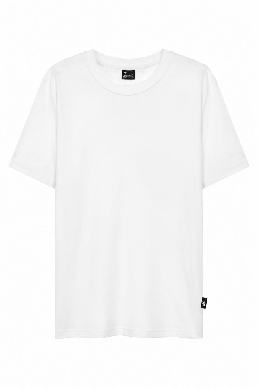 Koszulka Męska 4F Bawełniana Regular Fit Edycja Limitowana T-Shirt Basic Biały 4FWSS26TTSHM3971