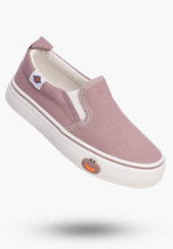 Tenisówki Dziecięce Trampki Różowe Wsuwane Buty Dziewczęce R1435P