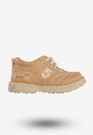 Półbuty Dziecięce Ekoskóra Buty Sznurowane Camel Haker FQ104-1
