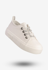 Trampki Dziecięce BIG STAR Buty Wsuwane Białe KK374060