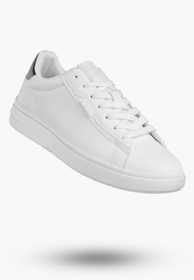 Tenisówki Męskie BIG STAR Buty Sportowe Ekoskóra Sneakersy Białe TT174331