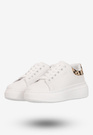 Sneakersy Damskie BIG STAR Buty Półbuty Sportowe Na Platformie Białe SS274247