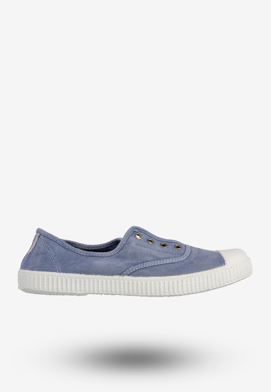 Trampki Damskie BIG STAR Wsuwane Buty Na Co Dzień Niebieskie Y273002