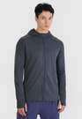 Bluza Męska 4F Sportowa Rozpinana Z Kapturem Szybkoschnąca Szara 4FWSS25TFSWM544