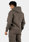 Komplet Dresowy Męski Ocieplany Bluza z kapturem Dresy Basic Khaki
