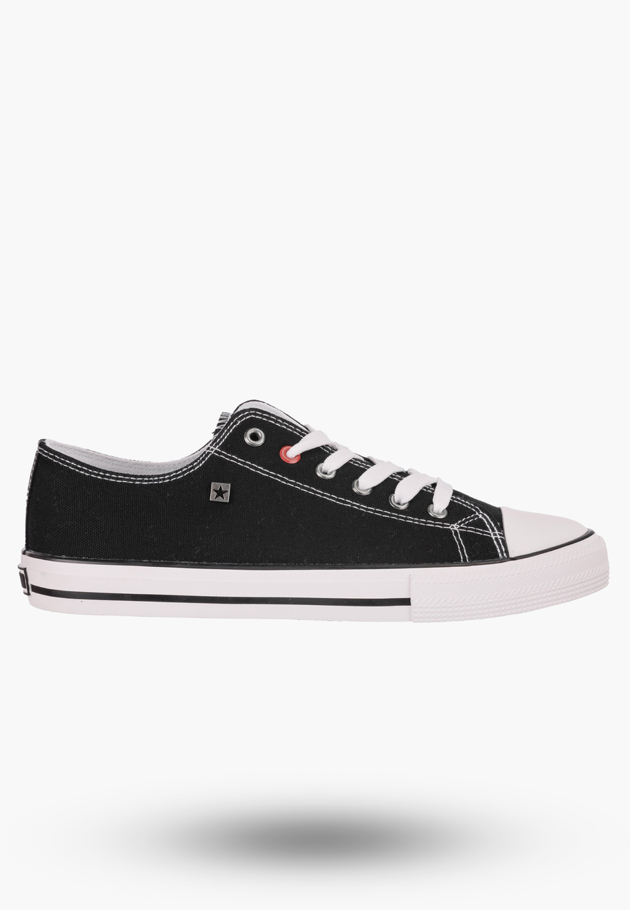 Trampki Big Star Czarne Buty Męskie NN174300