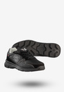 Sneakersy Męskie McBraun Ekoskóra Buty Sportowe Czarne 24MN03-6754