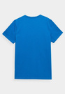 Koszulka Męska 4F Sportowy T-shirt Niebieski Regular 4FSS23TTSHM536