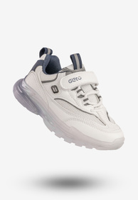 Sneakersy Dziecięce Ekoskóra Na Rzepy Buty Sportowe Białe Gelteo F-861