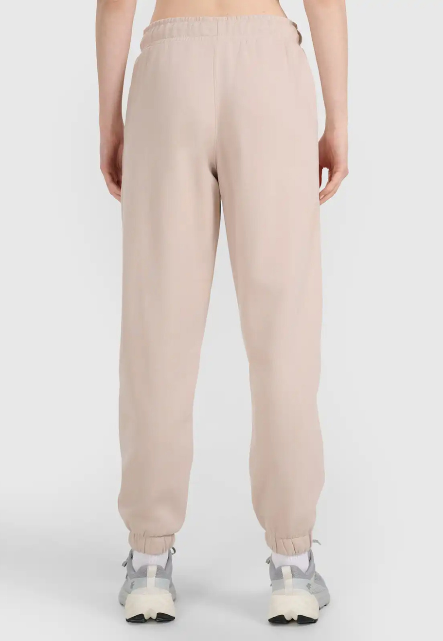 Spodnie Damskie Dresowe 4F Joggery Dresy Sportowe Beżowe 4FWSS26TTROF1421