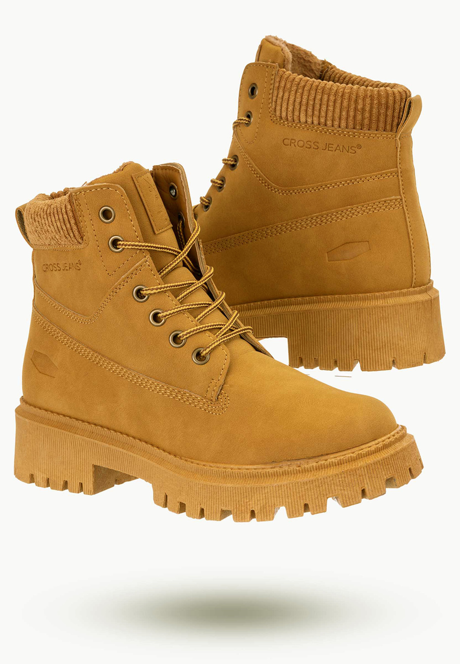 Buty Damskie Trzewiki Camel Cross Jeans