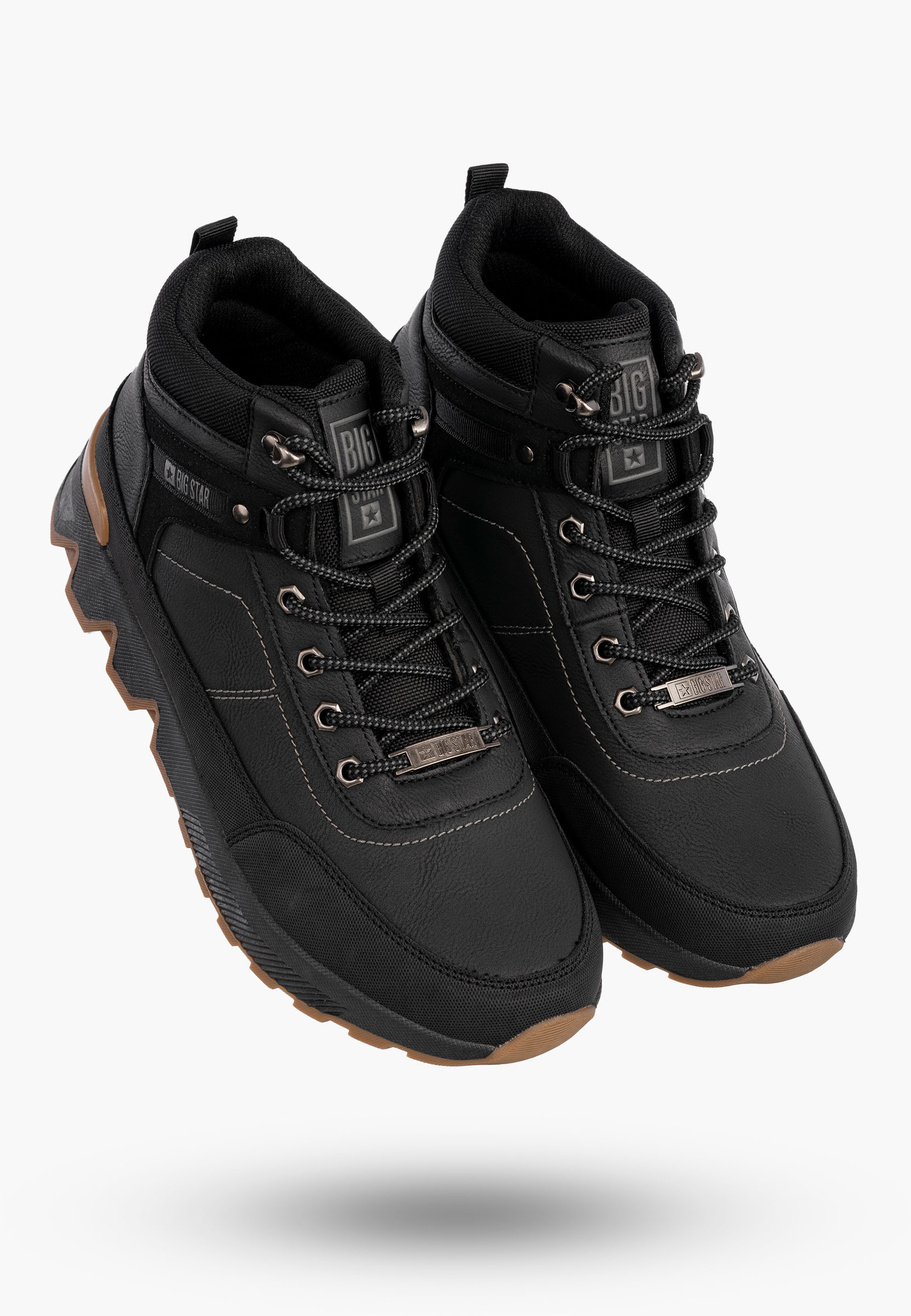 Buty Męskie BIG STAR Wysokie Zimowe Sportowe Trapery SS174253