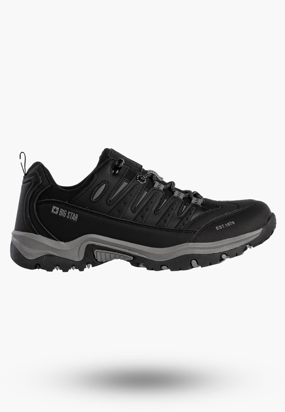 Buty Męskie BIG STAR Sneakersy Sportowe Czarne RR174074