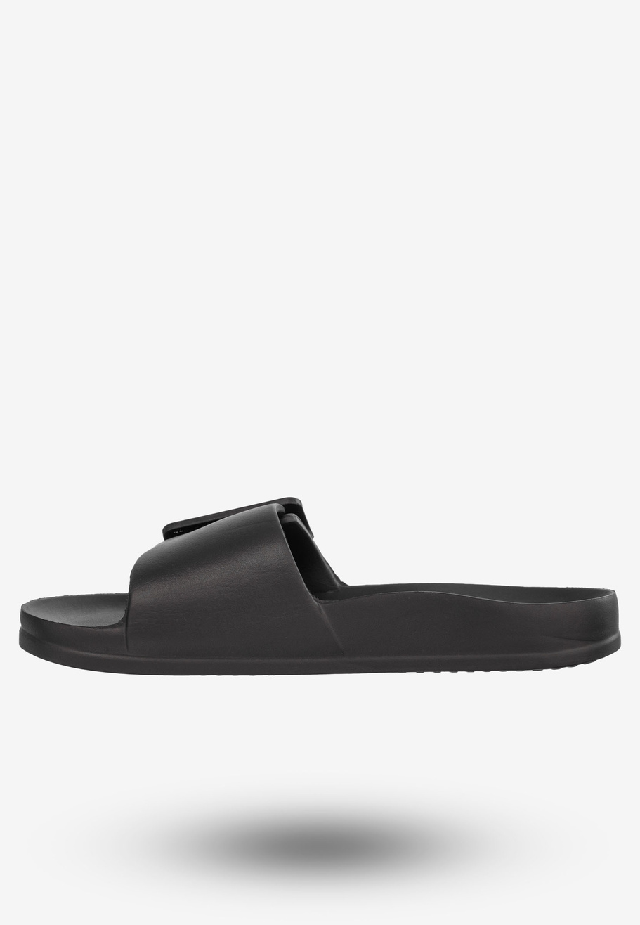 Klapki Damskie Buty BIG STAR Czarne FF274A389