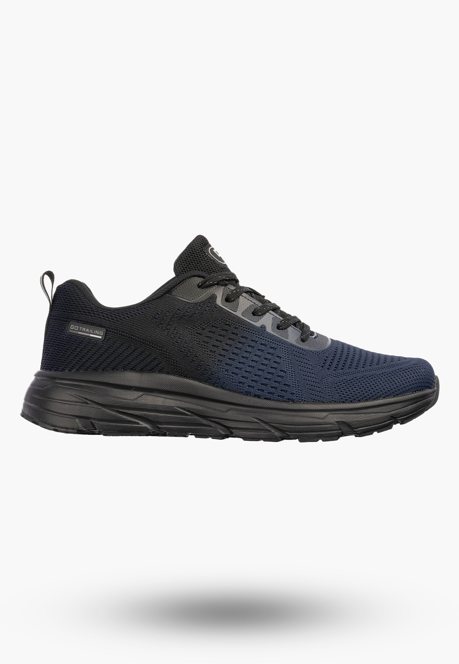 Buty Sportowe Męskie DK Jogging Lekkie Oddychające Granatowe