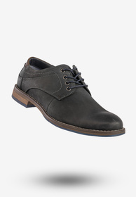 Półbuty Wizytowe Męskie Skórzane Buty Eleganckie Granatowe Meexx 8MN68-0186