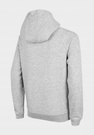 Bluza Dziewczęca 4F Szara z kapturem kangurek JBLD002