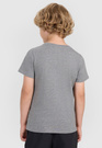 Koszulka Chłopięca 4F T-shirt Z Logo Ciemny Szary 4FJWAW25TTSHM2417