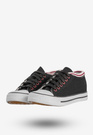 Trampki Damskie Buty Na Ukrytej Koturnie Czarne Badoxx LXC-7128