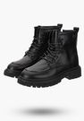 Buty Damskie BIG STAR Botki Ocieplane Czarne OO274A124