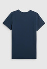 Koszulka Męska 4F T-shirt Basic Regular Granatowa 4FWMM00TTSHM3340