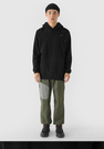 Bluza męska 4F Czarna Basic z kapturem 4FSSS24TSWSM1629