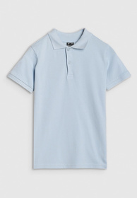 Koszulka Dziecięca 4F T-shirt Polo Z Kołnierzem Granatowy 4FJWMM00TPTSU513
