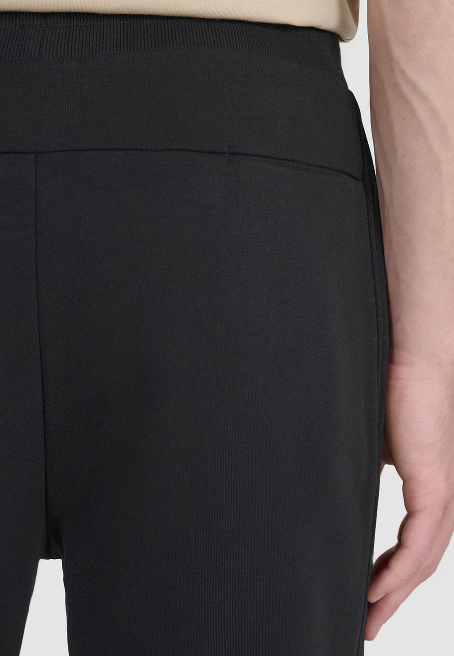 Spodnie Męskie 4F Dresy Sportowe Czarne 4FWSS24TTROM645