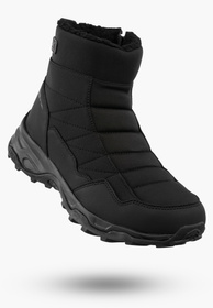 Śniegowce Męskie SoftShell DK Buty Zimowe Ocieplane Czarne North