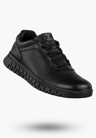 Sneakersy Męskie Skórzane Buty Sportowe Wygodne Półbuty Czarne IGI&CO 8618800
