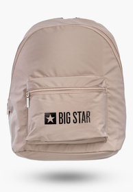 Plecak Sportowy BIG STAR Funkcjonalny Wygodny Miejski Beżowy RR574120
