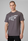 Koszulka Męska 4F T-Shirt Bawełniany Regular Sportowy Szary 4FWSS26TTSHM2659