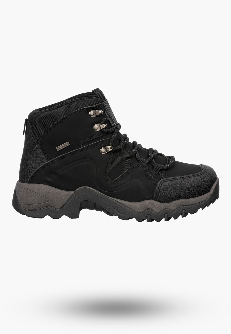 Trapery Męskie BIG STAR Buty Trekkingowe Sportowe Czarne UU174185