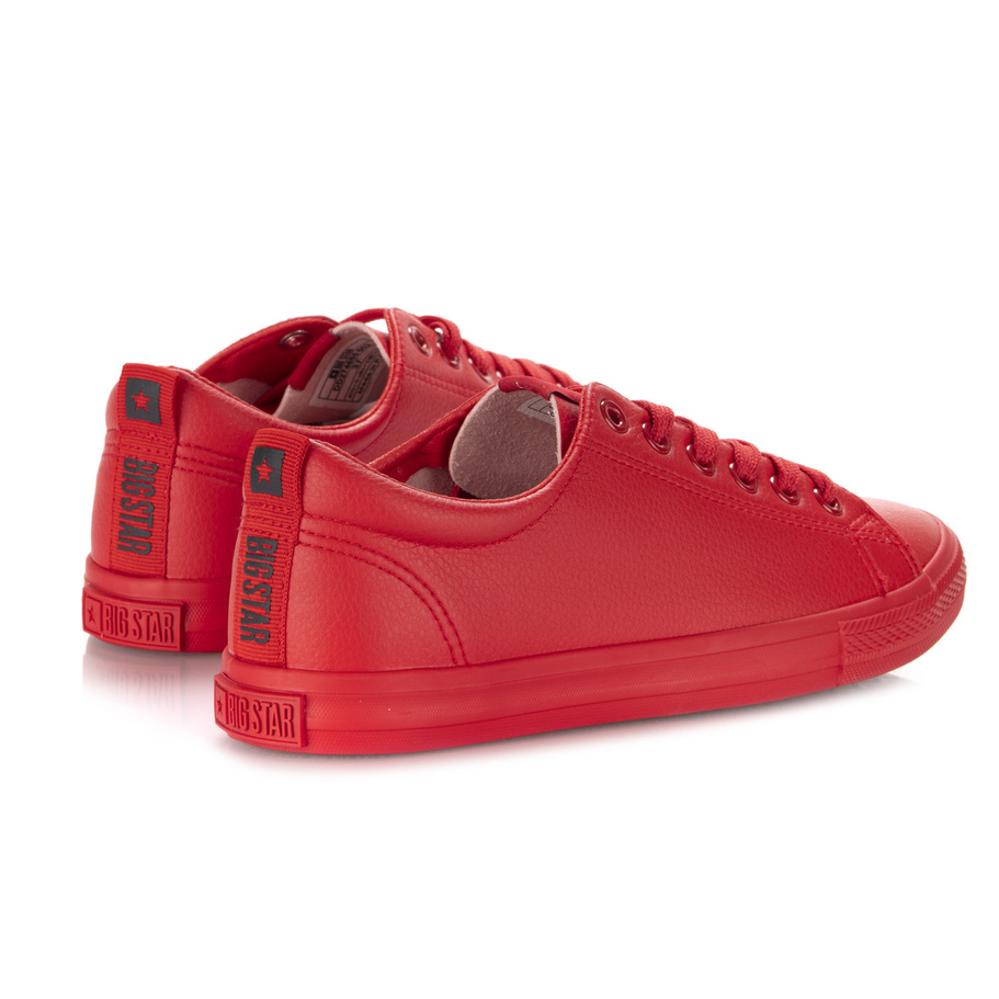 Trampki Damskie Big Star Czerwone DD274686