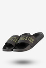 Klapki Męskie BIG STAR Buty Klasyczne Sportowe Czarne SS174359