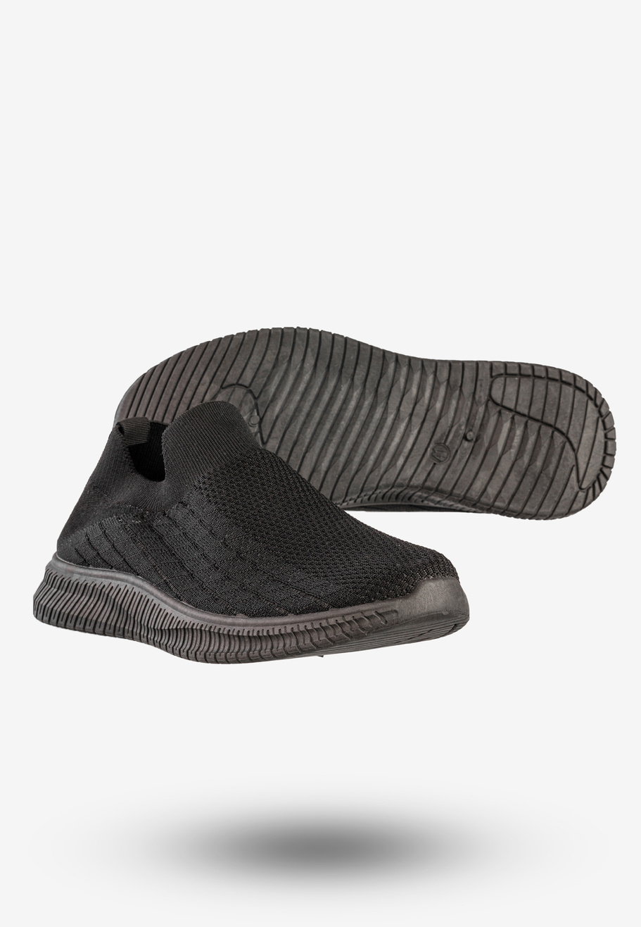 Sneakersy Męskie Wsuwane Buty Sportowe Półbuty Czarne Good To Great G-51