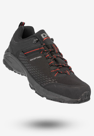 Trekkingi Męskie Buty Sportowe Aqua Soft Shell DK Czarne Prince
