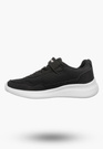 Sneakersy Dziecięce Lotto Buty Sportowe Na Rzepy CONNECT Czarne