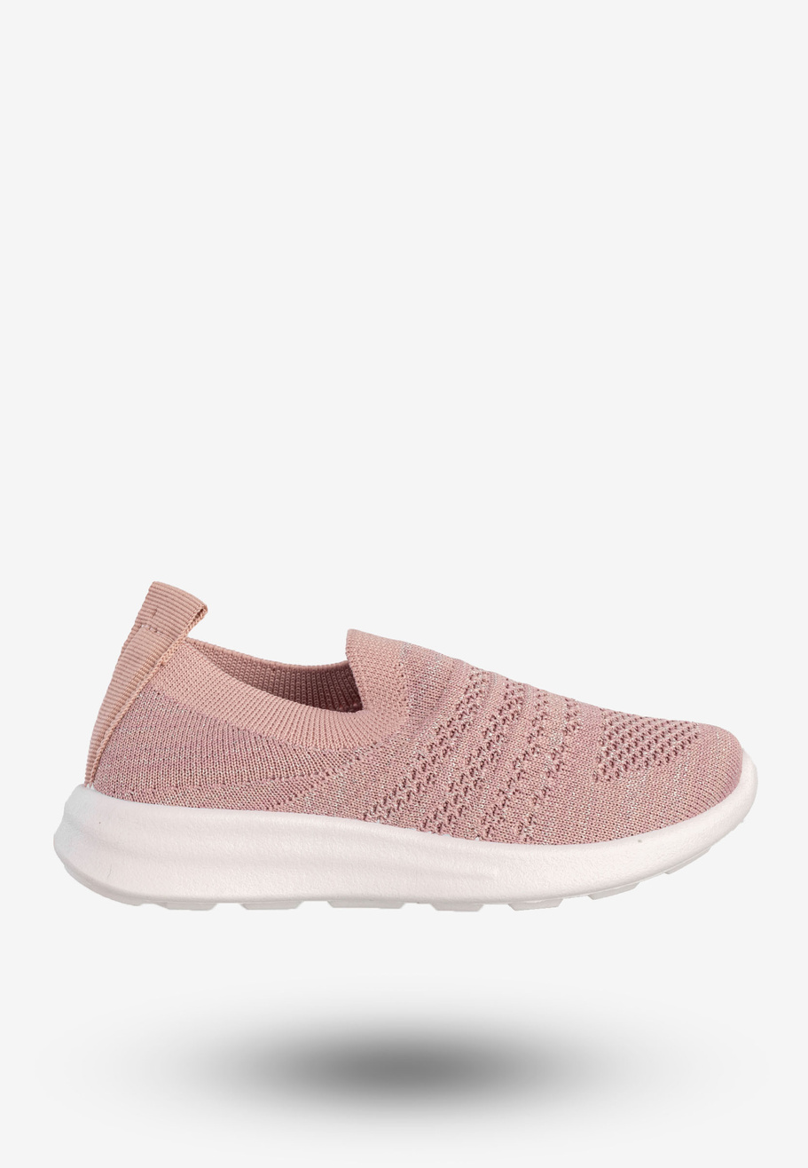 Sneakersy Dziewczęce Wsuwane Buty Sportowe Różowe Apawwa Z31