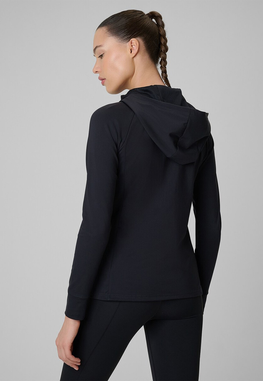 Bluza Damska 4F Sportowa Rozpinana Szybkoschnąca Treningowa Czarna 4FWSS26TFSWF656