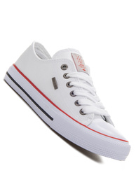 Trampki Męskie Cross Jeans Białe JJ1R4001C