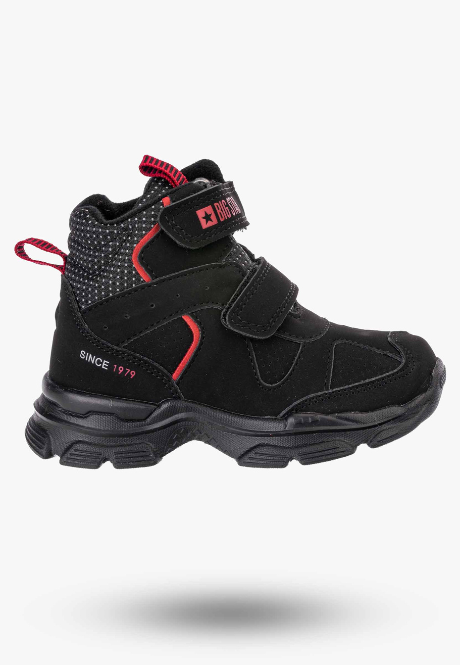 Buty Dziecięce Trzewiki BIG STAR Czarne II374097