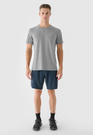 Koszulka Męska 4F T-shirt Treningowy Szary 4FWAW24TFTSM1003