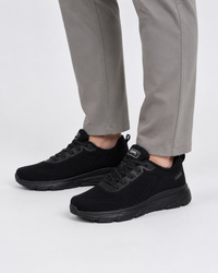 Buty Sportowe Męskie DK Jogging Lekkie Oddychające Czarne