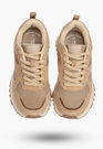 Sneakersy Damskie Buty Sportowe Casual Lekkie Beżowe American Club LE09